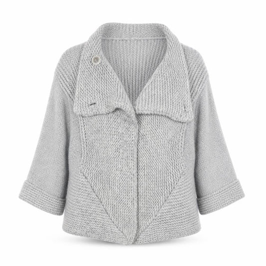 Oasis Womens Grey   Cardigan Jumper Size S