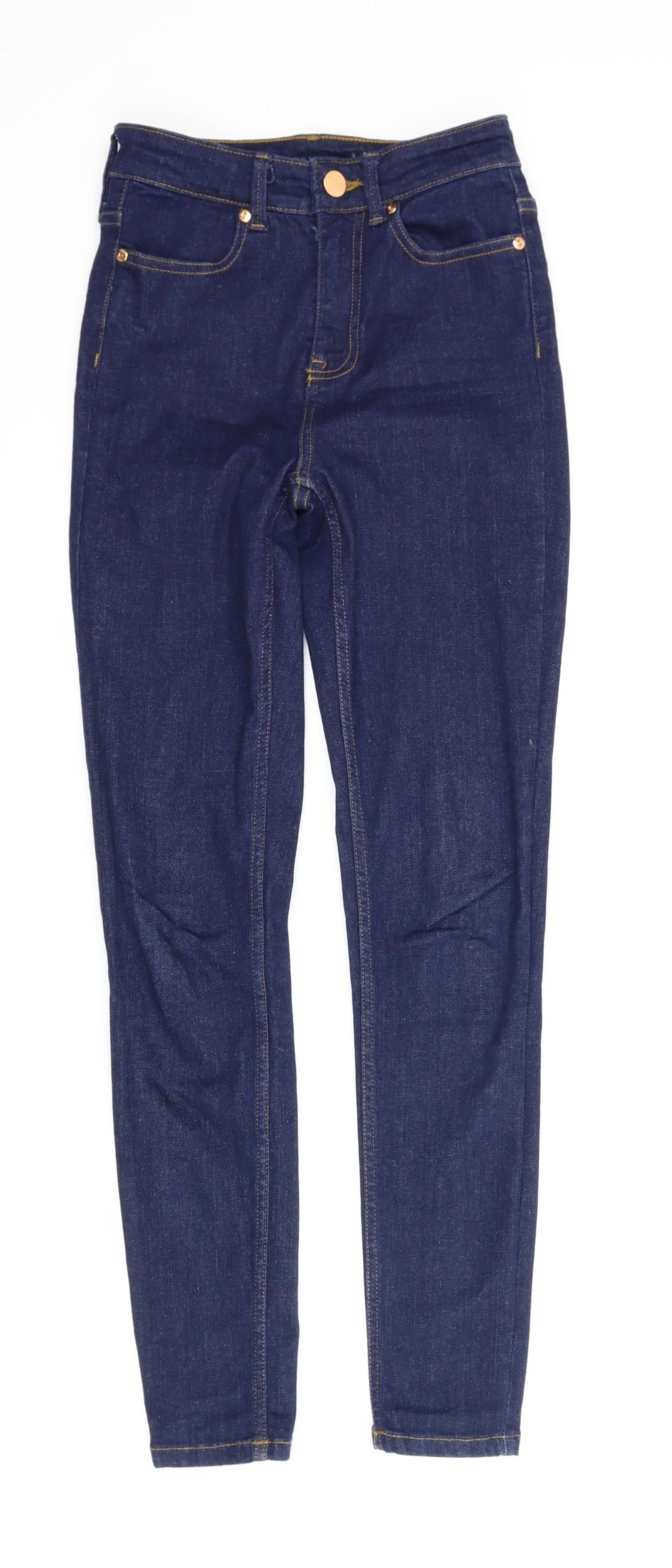 Oasis Womens Blue  Denim Skinny Jeans Size 6 L28 in