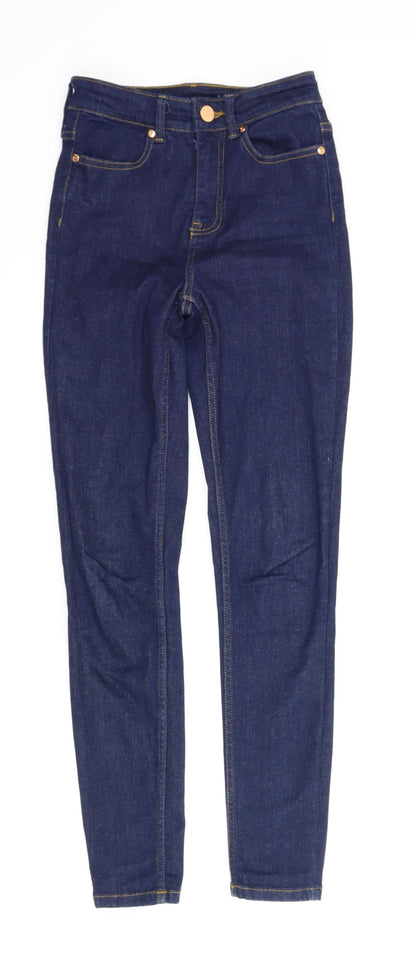 Oasis Womens Blue  Denim Skinny Jeans Size 6 L28 in