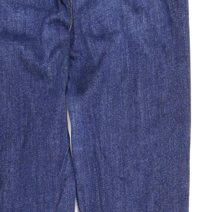 H&M Womens Blue  Denim Skinny Jeans Size 6 L28 in
