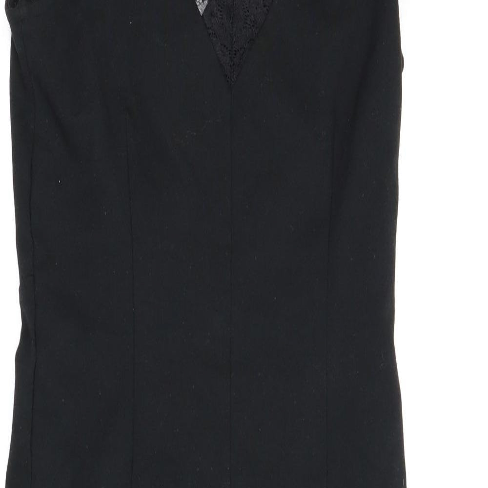 M&S Womens Black   Bodycon  Size 8