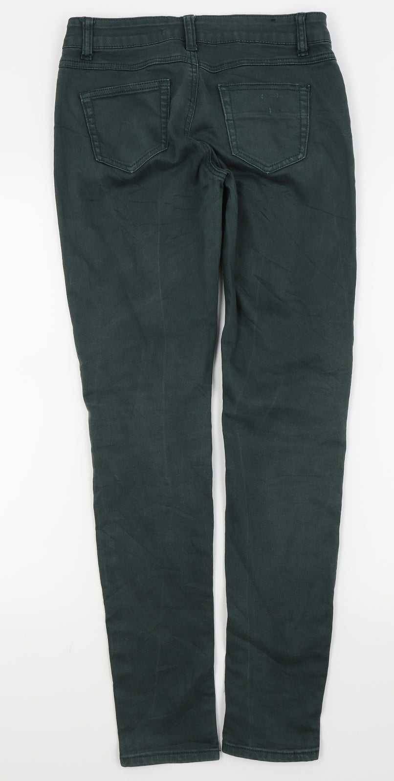 farfallina Womens Green   Skinny Jeans Size 14 L20 in