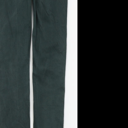 farfallina Womens Green   Skinny Jeans Size 14 L20 in