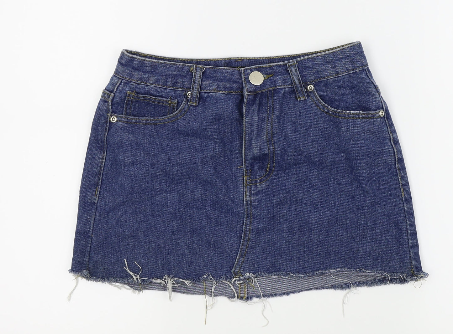 Boohoo Womens Blue   Maxi Skirt Size 8