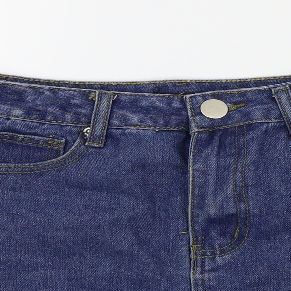 Boohoo Womens Blue   Maxi Skirt Size 8