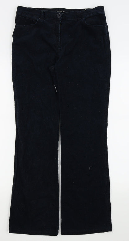 M&s Womens Black   Tapered Jeans Size 10 L28.5 in