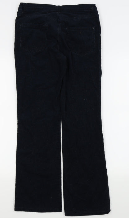 M&s Womens Black   Tapered Jeans Size 10 L28.5 in
