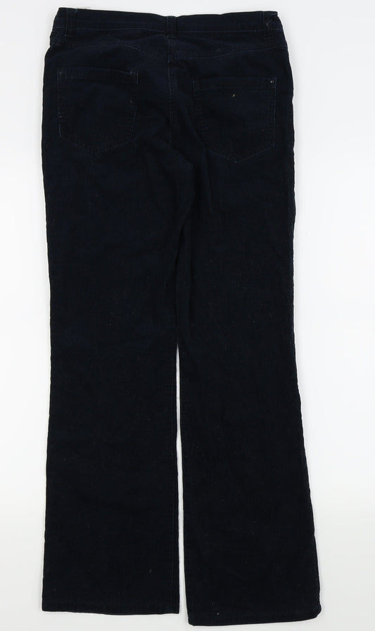 M&s Womens Black   Tapered Jeans Size 10 L28.5 in
