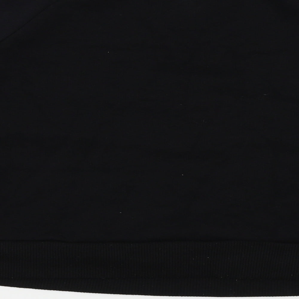 New Look Girls Black Striped  Pullover Jumper Size 12-13 Years