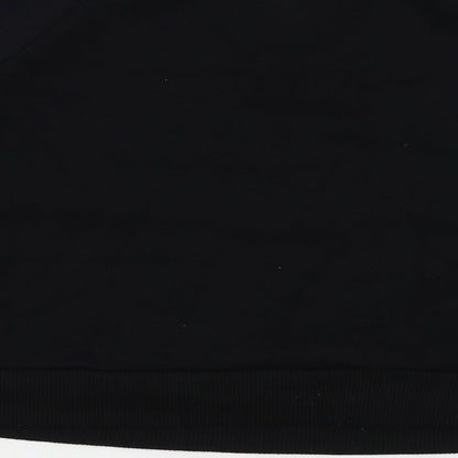 New Look Girls Black Striped  Pullover Jumper Size 12-13 Years