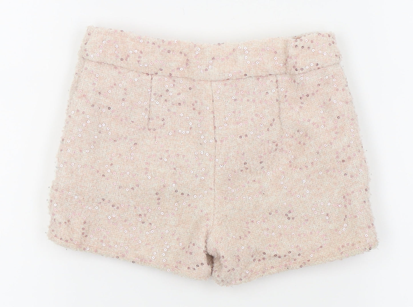 F&F Girls Pink   Hot Pants Shorts Size 5-6 Years