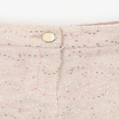 F&F Girls Pink   Hot Pants Shorts Size 5-6 Years