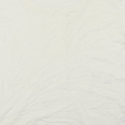 cc Womens White   Basic T-Shirt Size M