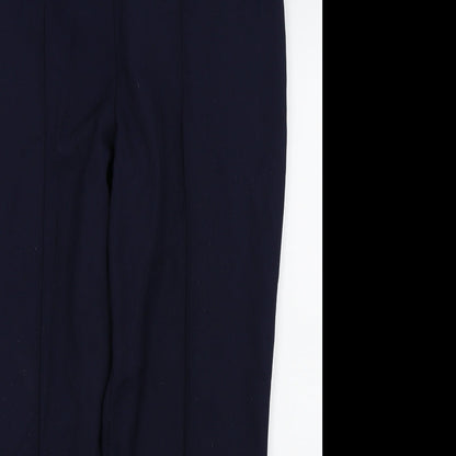 Womens UK Size 14 Papaya Regular Fit  Blue Trousers