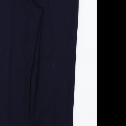 Womens UK Size 14 Papaya Regular Fit  Blue Trousers