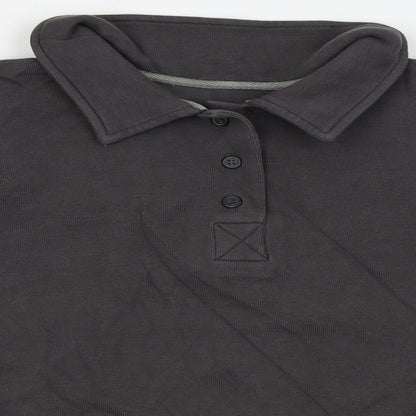 Womens UK Size M Preworn Green Basic Polo