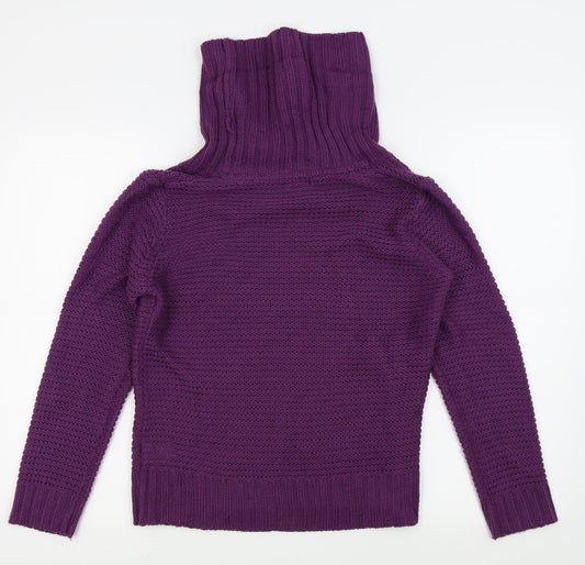 BM Womens Purple   Pullover Jumper Size S