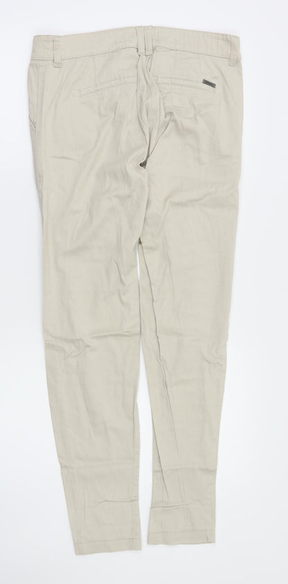 Stradivarius Womens Beige   Trousers  Size 38 L29 in