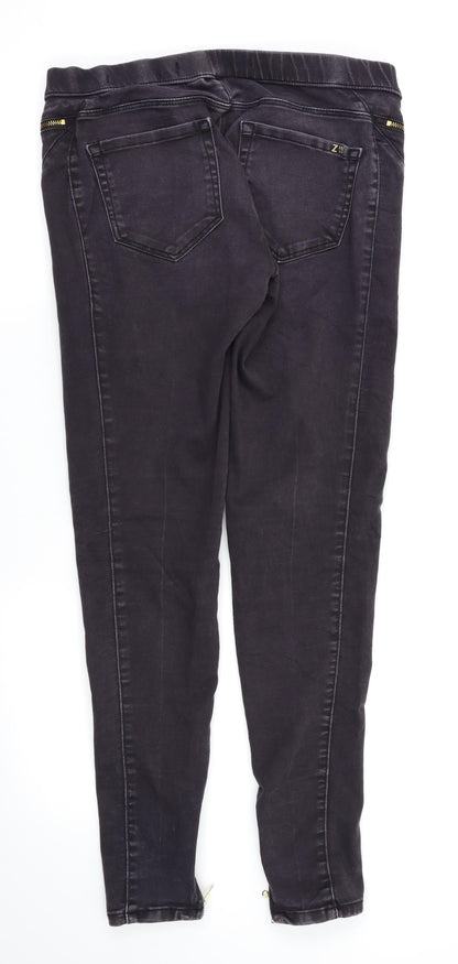 leava women   Womens Black   Jegging Trousers Size 6 L29 in