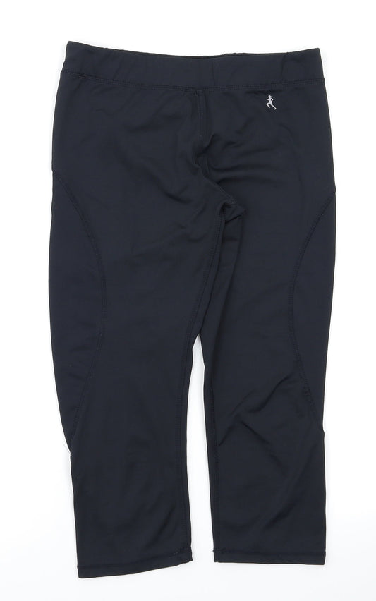 Primark Womens Black   Capri Leggings Size 8 L20 in