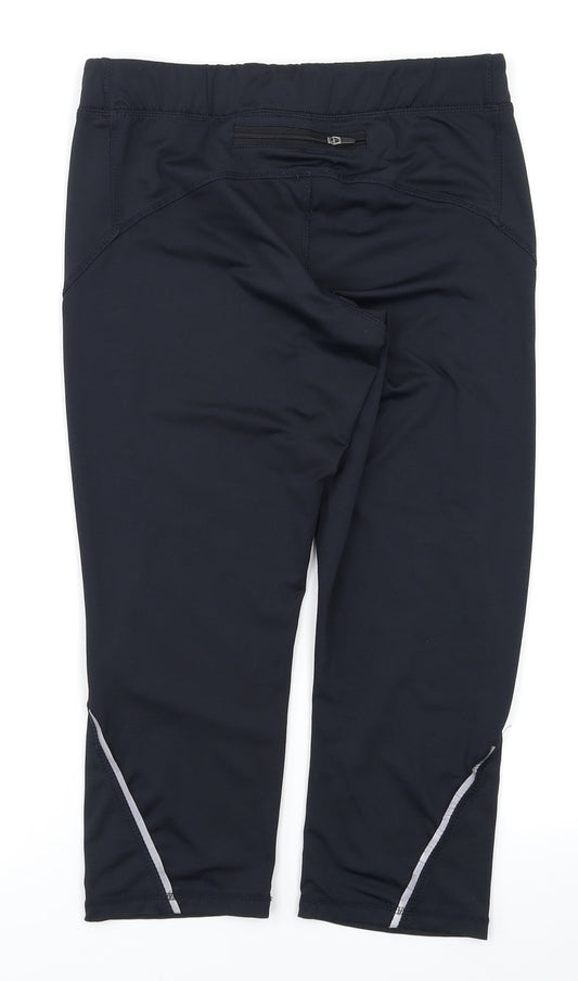 Primark Womens Black   Capri Leggings Size 8 L20 in