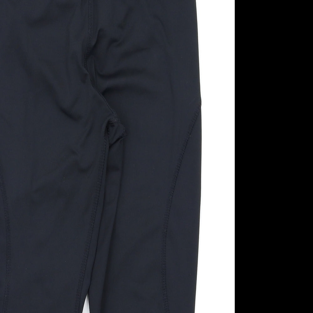 Primark Womens Black   Capri Leggings Size 8 L20 in