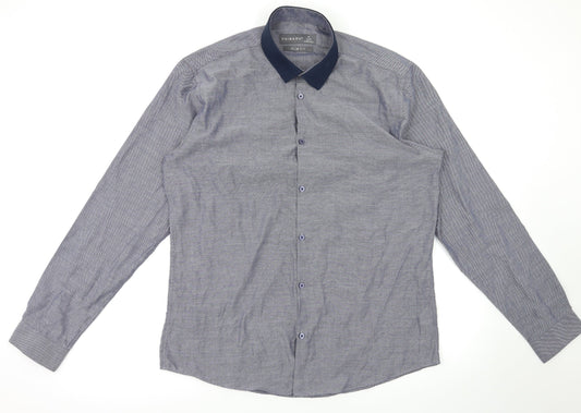 Primark Mens Blue    T-Shirt Size 16