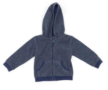 TU Boys Blue   Basic Jacket Jacket Size 9-12 Months