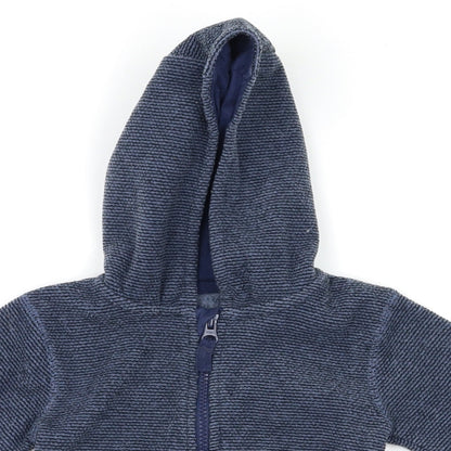 TU Boys Blue   Basic Jacket Jacket Size 9-12 Months