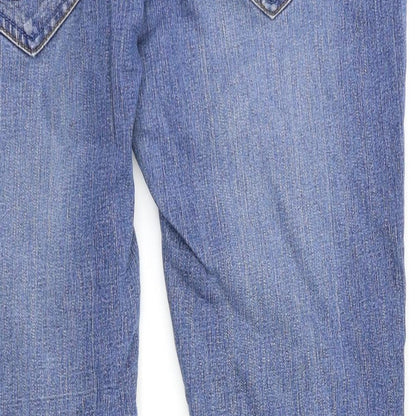 Cherokee Womens Blue   Straight Jeans Size 12 L29 in
