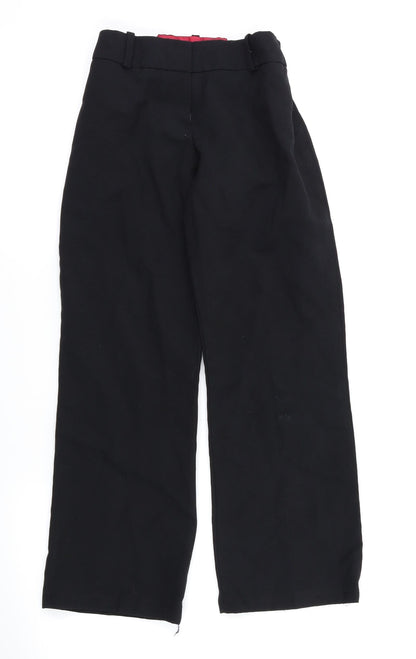 miss evie Girls Black   Chino Trousers Size 8-9 Years