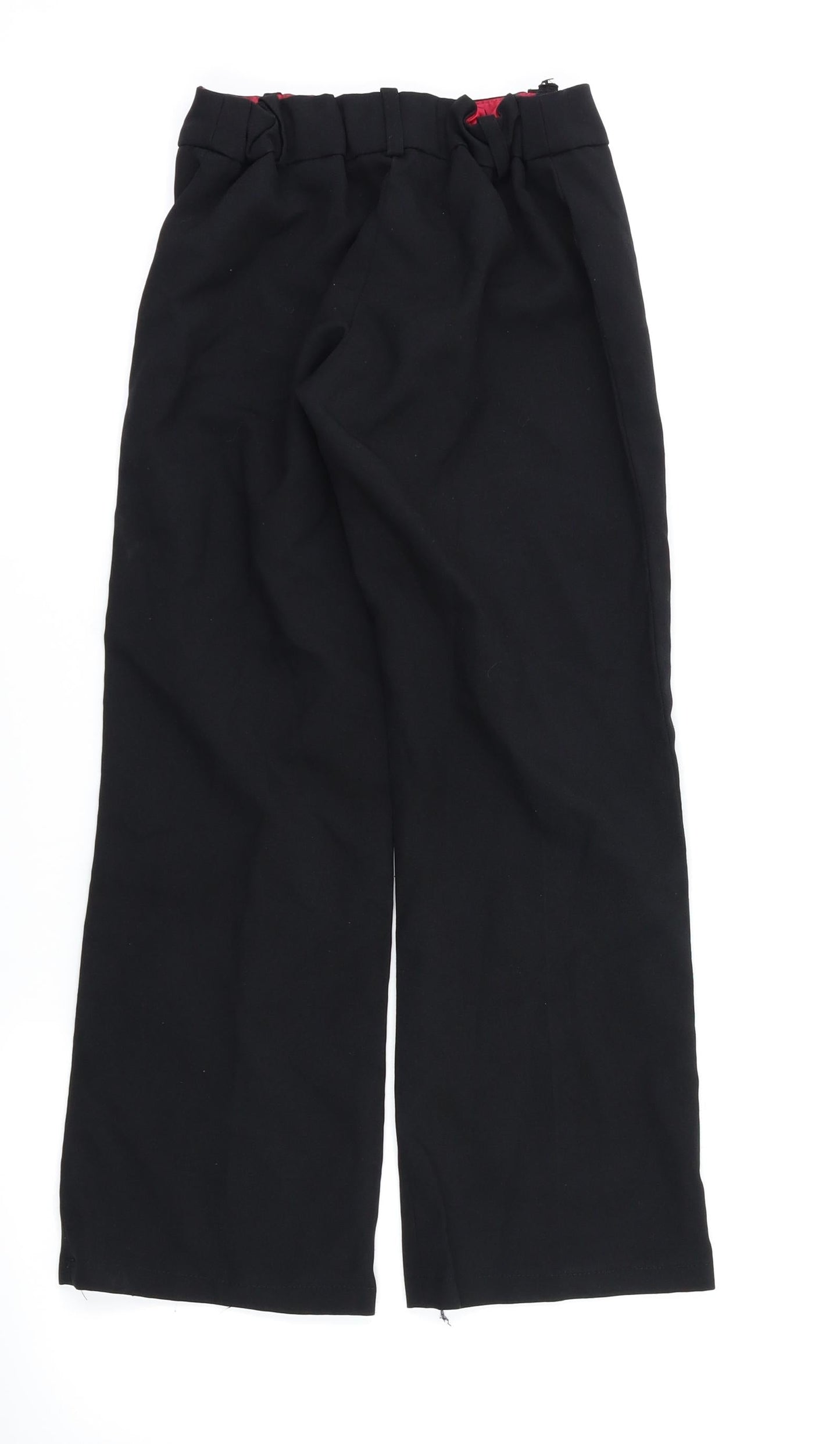 miss evie Girls Black   Chino Trousers Size 8-9 Years