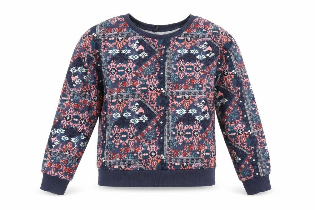 Womens UK Size XS Divided by H&M Blue Pullover Sweatshirt