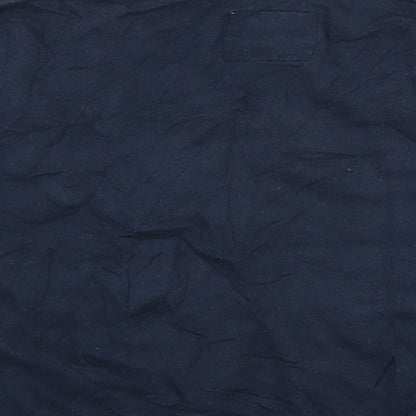 Womens UK Size S Pull&Bear Blue Pullover Sweatshirt