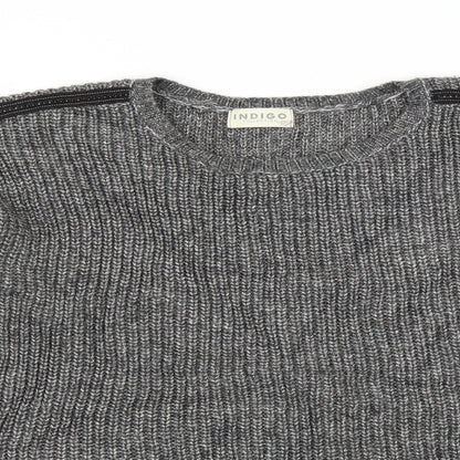 Marks & Spencer Womens Grey   Pullover Jumper Size 14