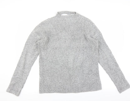 New Look Girls Grey   Pullover Jumper Size 14-15 Years  - Choker style neck