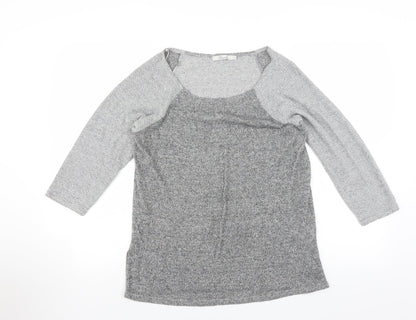 Peacocks Womens Grey   Pullover Jumper Size 14
