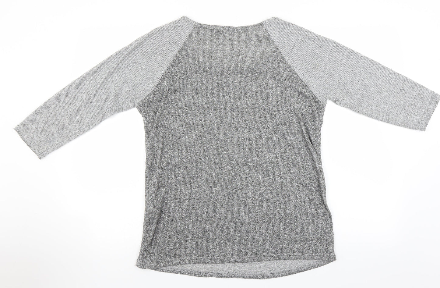 Peacocks Womens Grey   Pullover Jumper Size 14