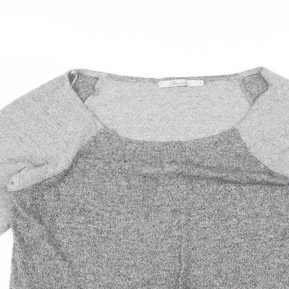 Peacocks Womens Grey   Pullover Jumper Size 14