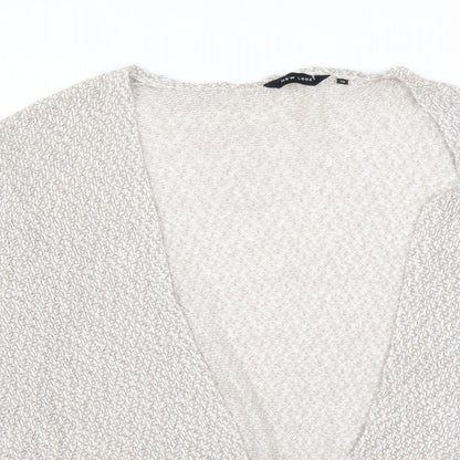 New Look Womens Beige   Cardigan Jumper Size 14