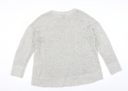 New Look Womens Grey   Pullover Jumper Size L