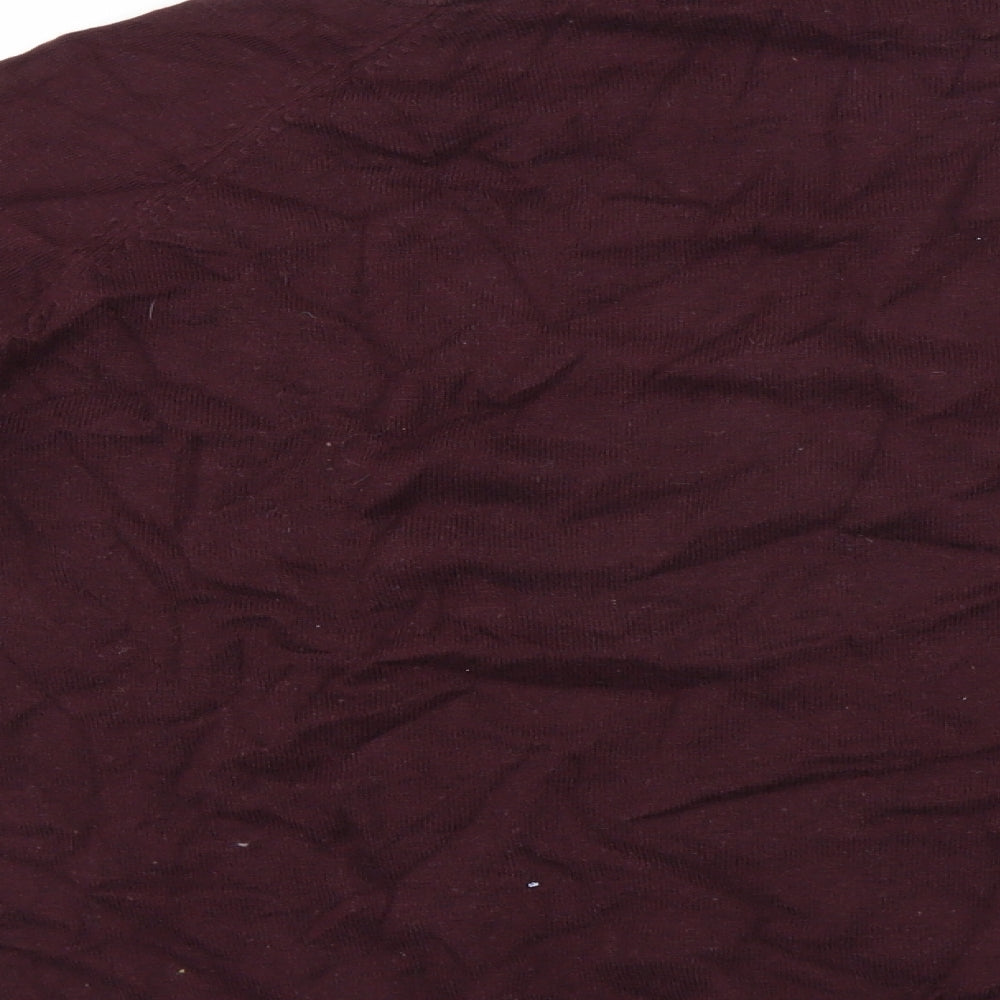 F&F Womens Purple   Pullover Jumper Size 14  - cold shoudler