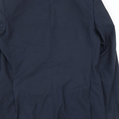 Mens UK Size 40 Daniel Grahame Regular Blue Suit Jacket
