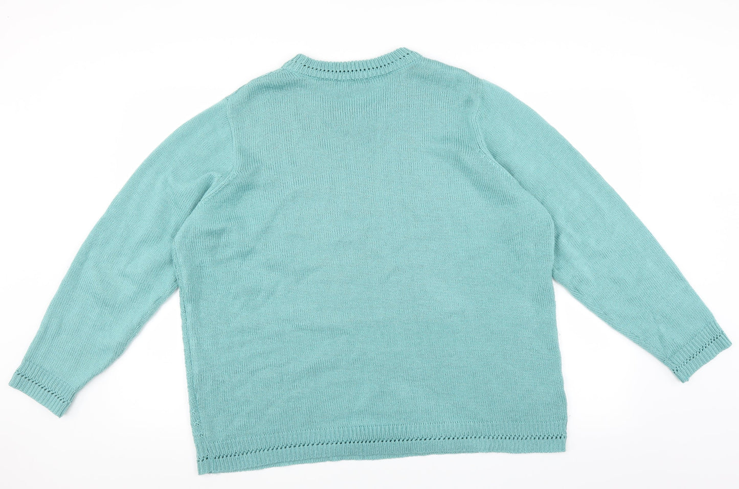 Le Bon Marché Womens Green   Pullover Jumper Size XL