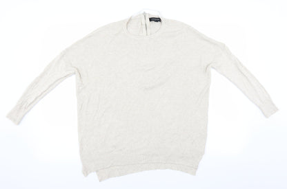 Primark Womens Beige   Pullover Jumper Size 10