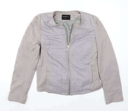 Bubbles Womens Grey   Jacket Coat Size L