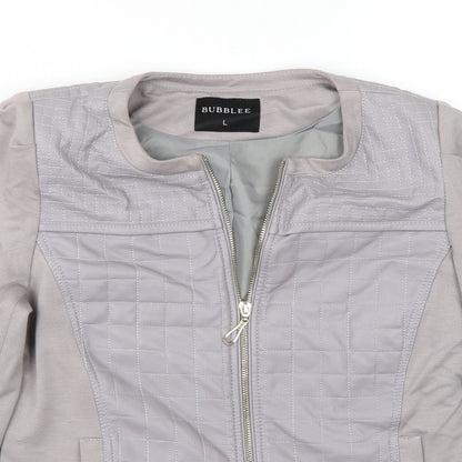 Bubbles Womens Grey   Jacket Coat Size L