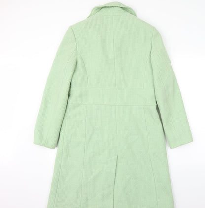 AMARANTO Womens Green   Jacket Coat Size 14