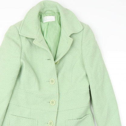 AMARANTO Womens Green   Jacket Coat Size 14