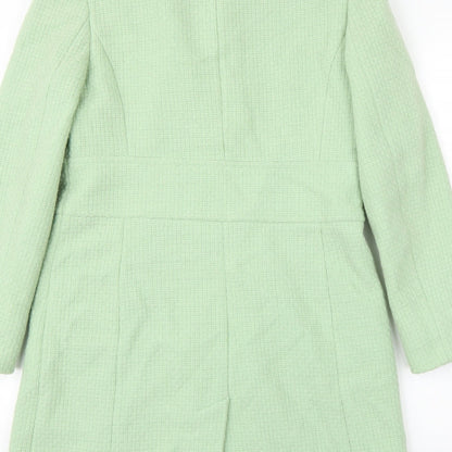 AMARANTO Womens Green   Jacket Coat Size 14